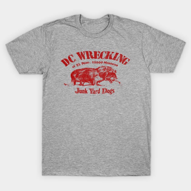 Vintage wrecking junk yard dogs T-Shirt by SUNBOAS